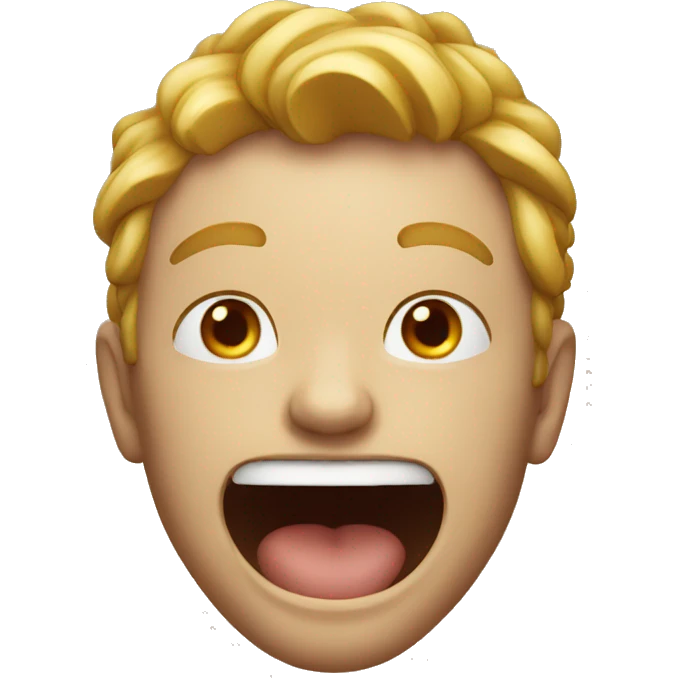 guy mewing emoji