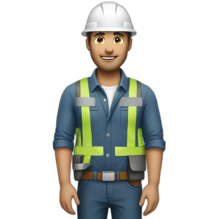 Job man emoji