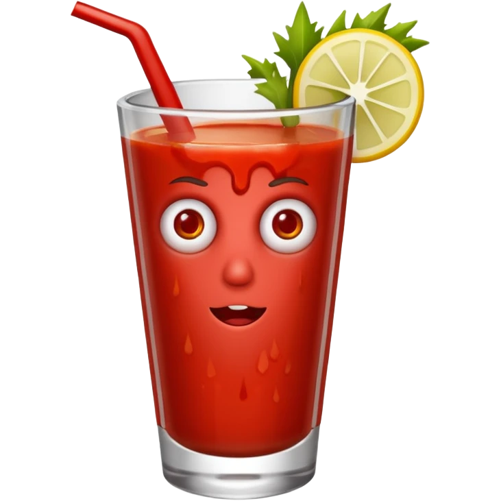 Bloody mary  emoji