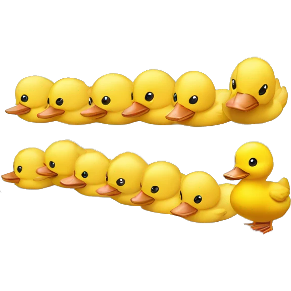 A claw machine full of ducks are cheese  emoji