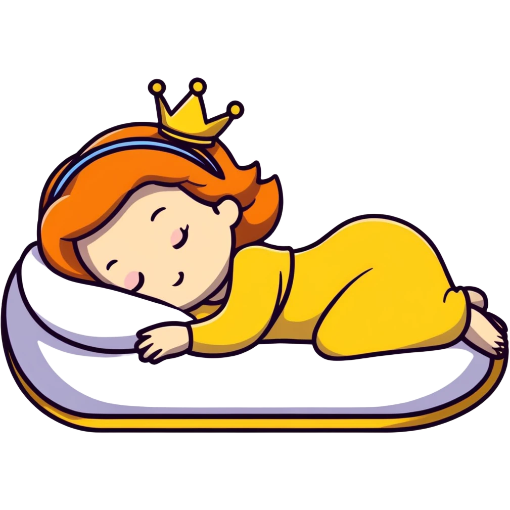 sleeping princess emoji