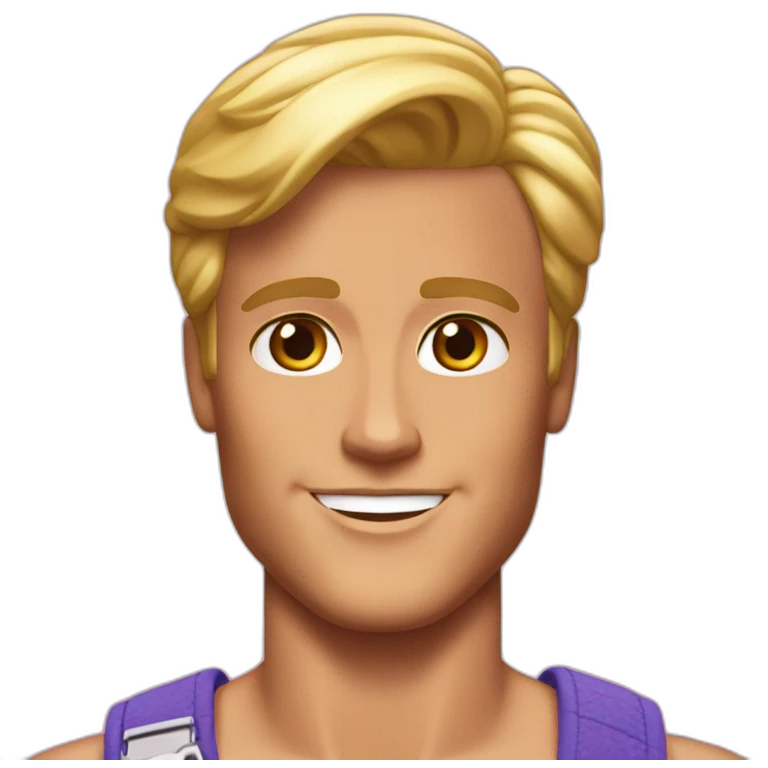 Ken avec barbie emoji