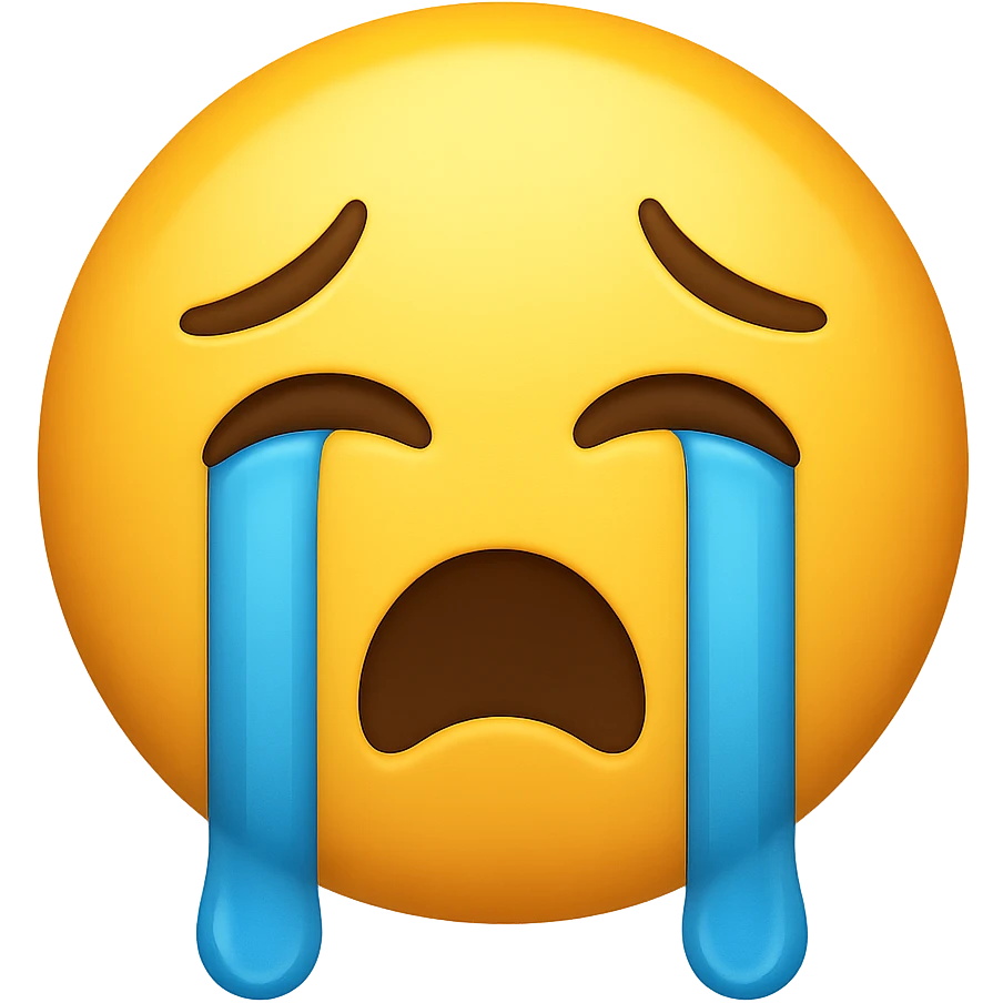 crying face emoji emoji