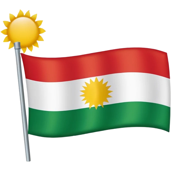 Kurdistan flag emoji
