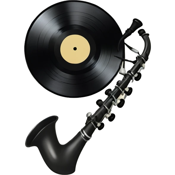 Vinyl record, Bagpipes emoji