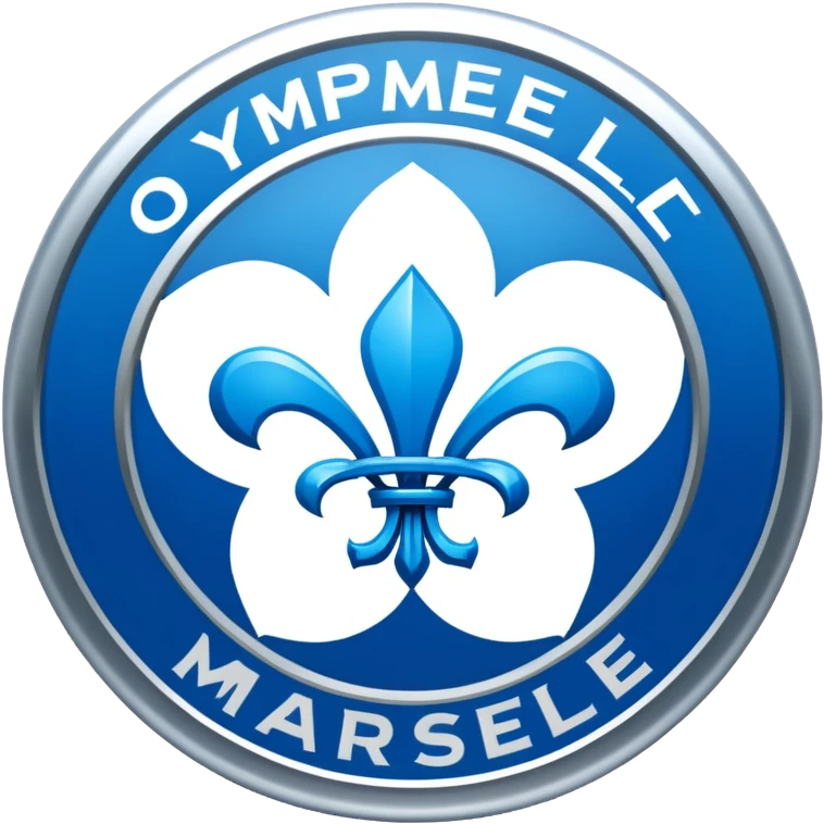 Logo du club olympique de marseille emoji