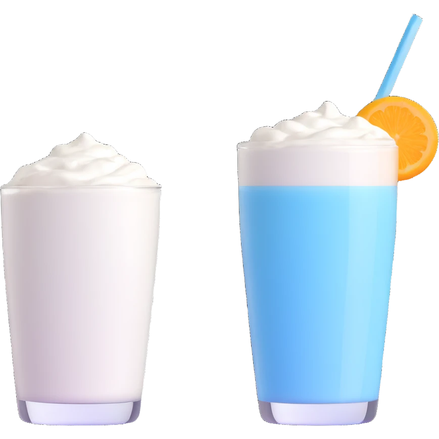 ayran and simit together emoji