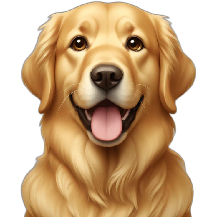 Golden retrievers emoji
