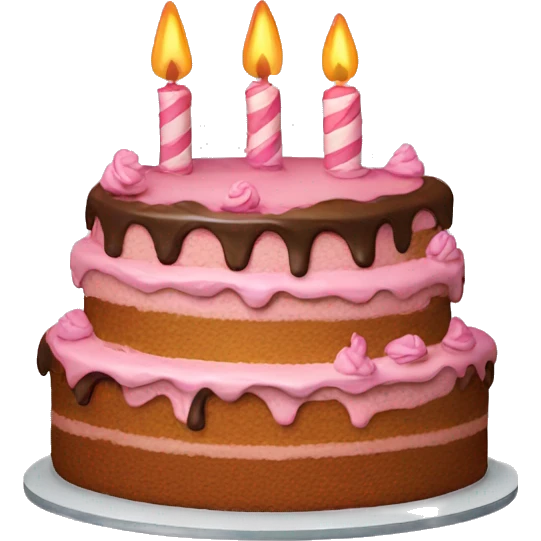 Birthday cake emoji