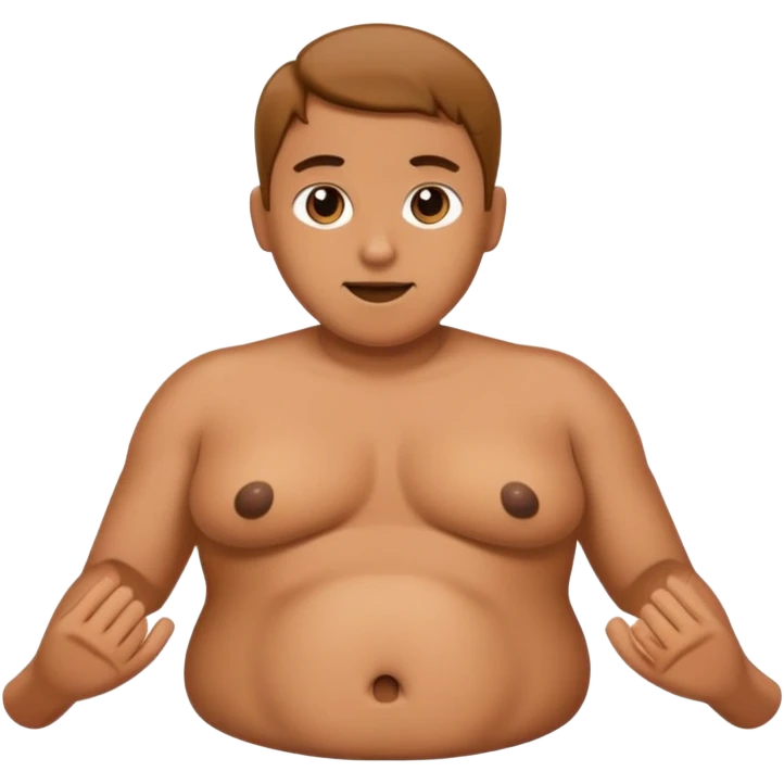 A belly emoji
