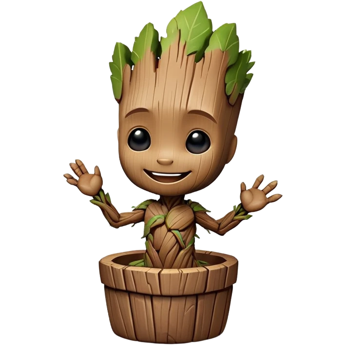 Baby groot emoji emoji