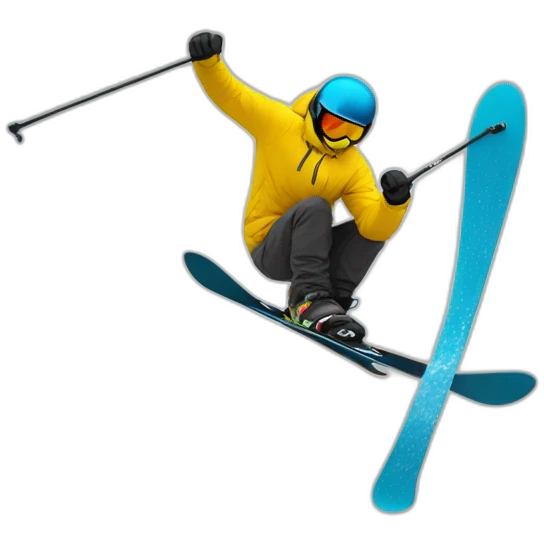 360 flip ski emoji