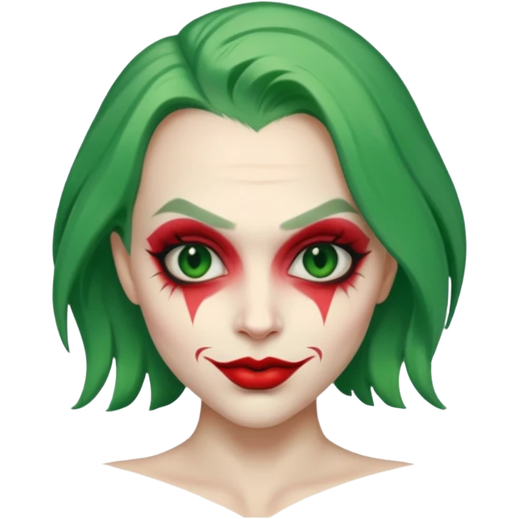 the joker face emoji