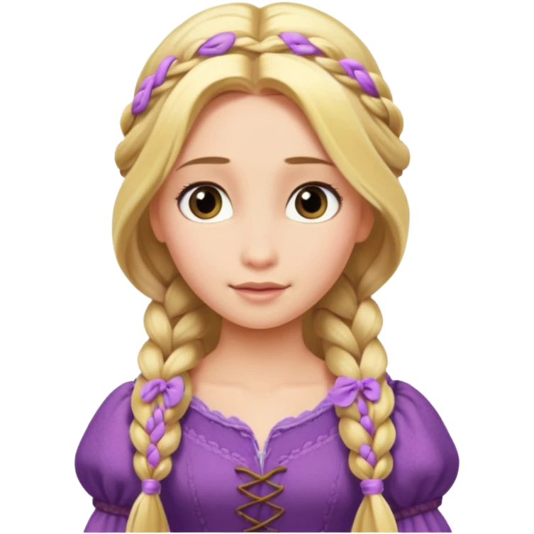emote rapunzel di kepang  emoji