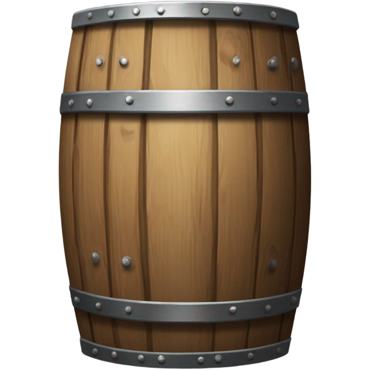 wooden barrel emoji