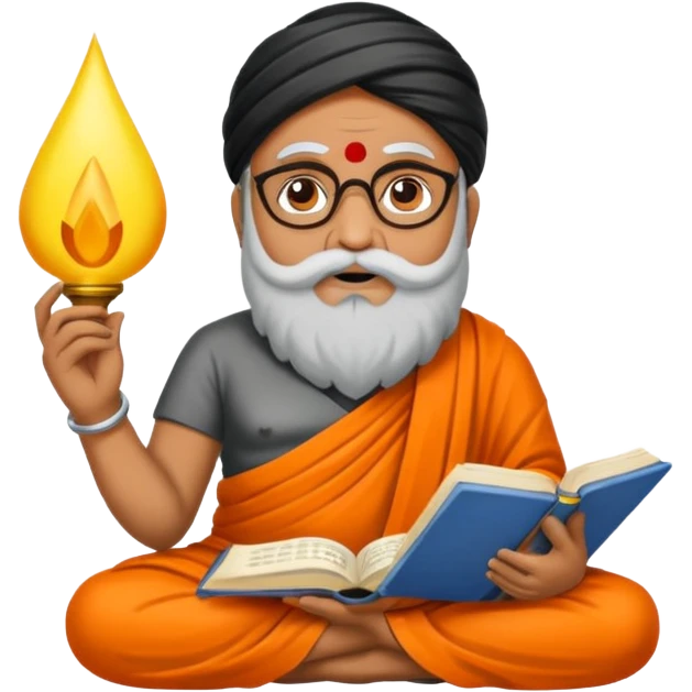 valluvar with thirukkural emoji