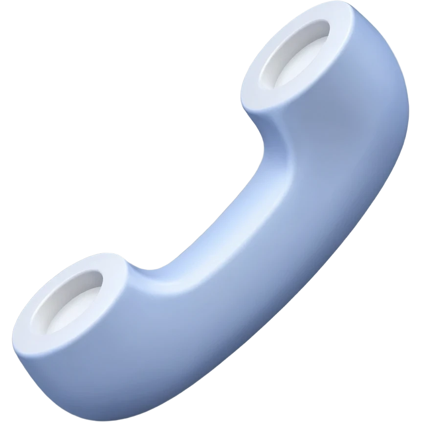 3d icon render telephone emoji