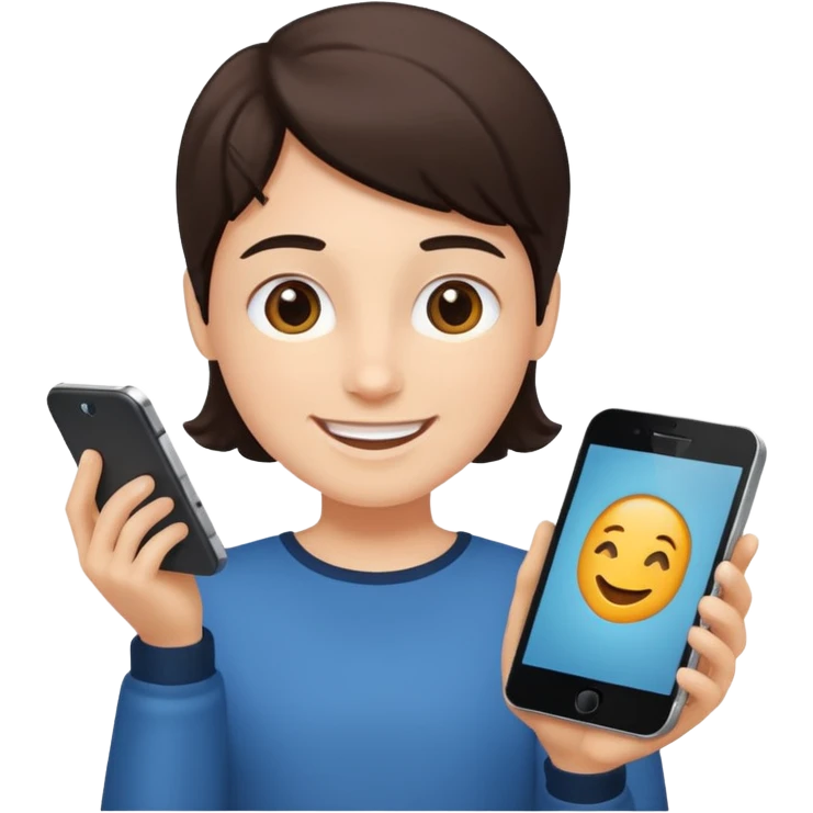 A person creating content/art/influence/communicator/storyteller  emoji