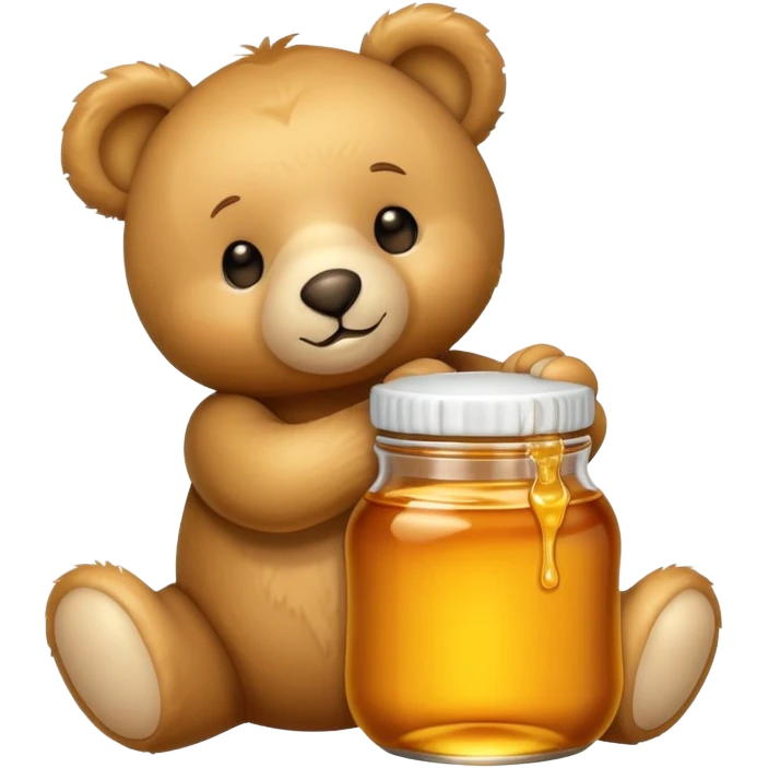 I love you more than pooh loves honey  emoji