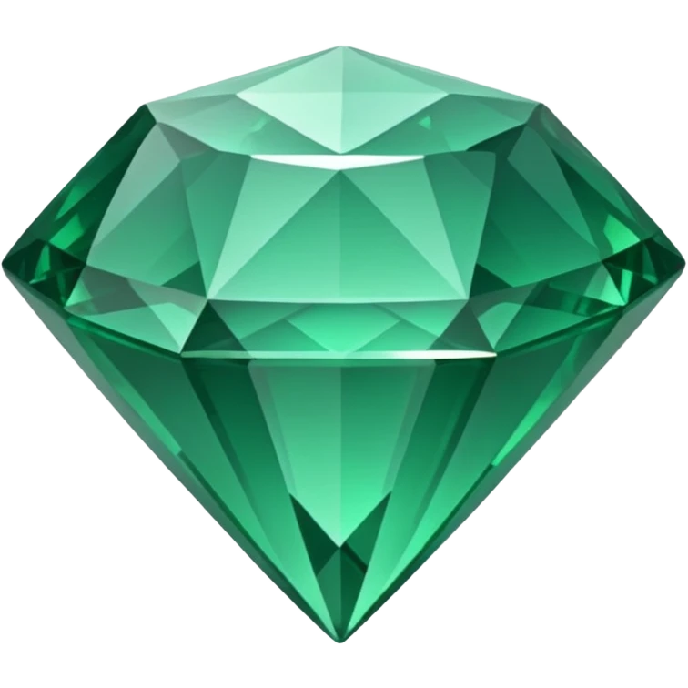Diamant green emoji