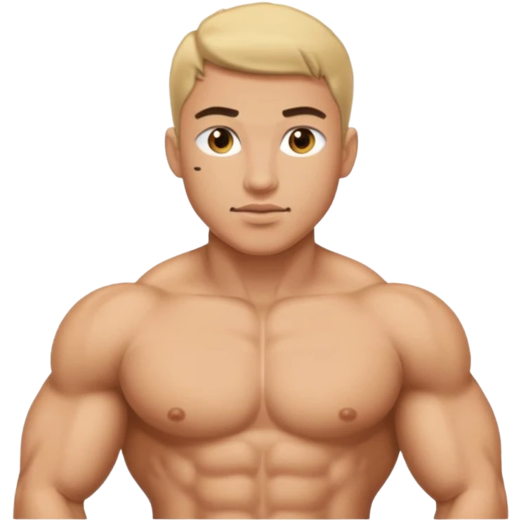 Tizio nudo emoji