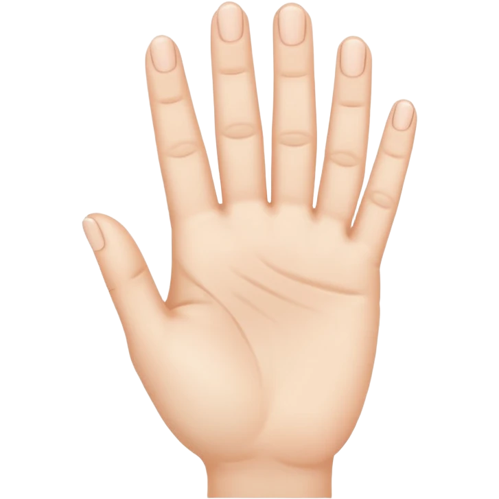 Three-finger salute emoji