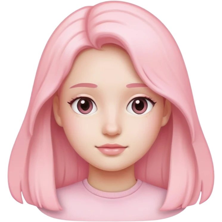 Pastel pink snapchat emoji