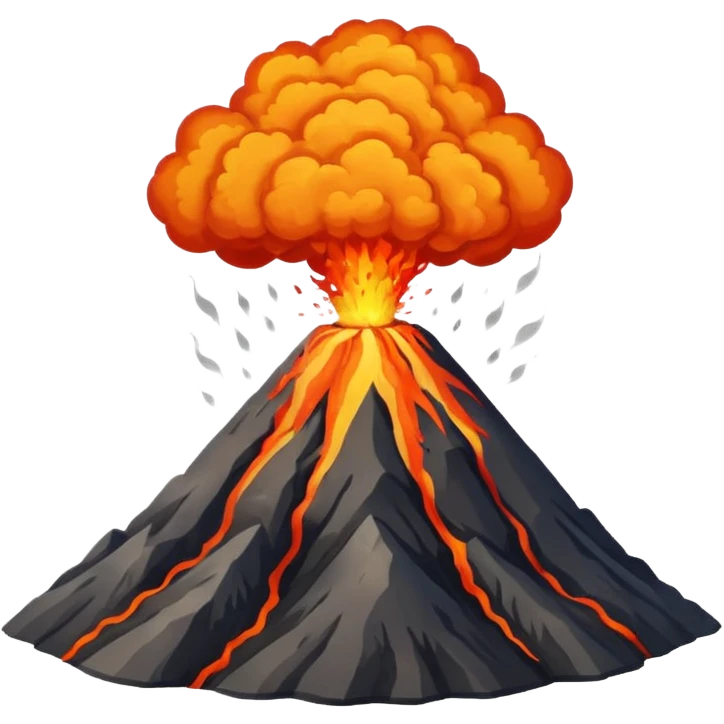 volcano  emoji