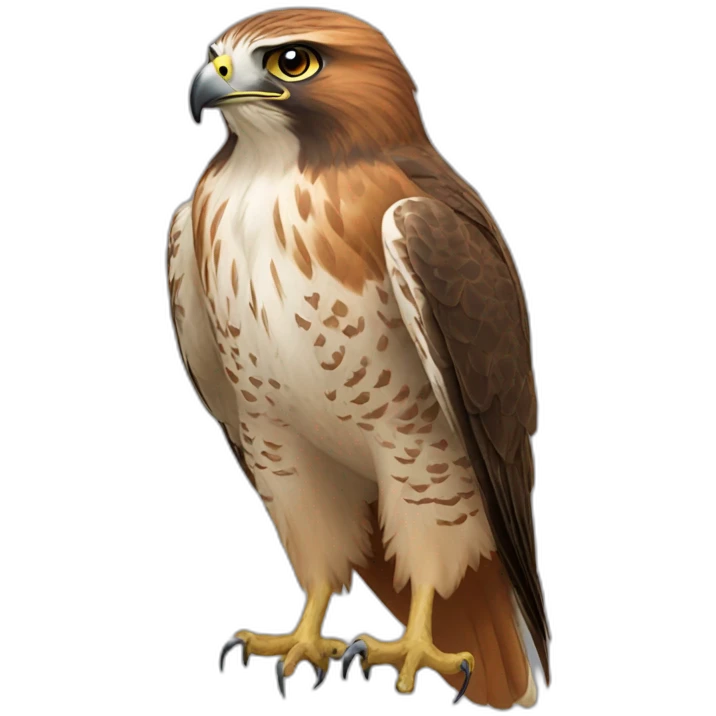 Red-Tailed Hawk emoji