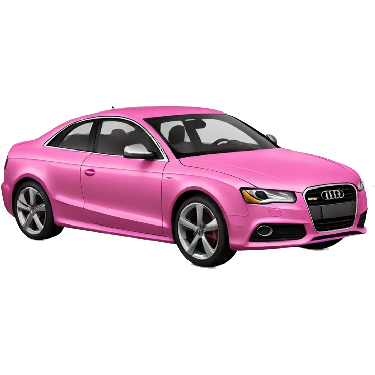 Pink audi emoji