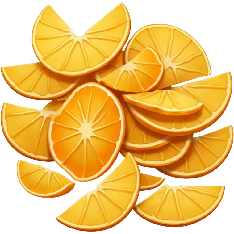 orange potato chips emoji