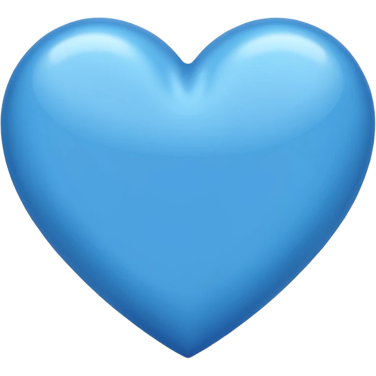 Cuore azzurro emoji