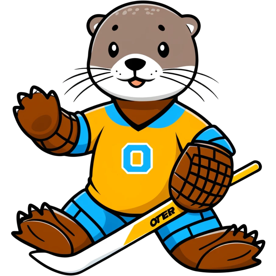 Dallas stars Otter goalie emoji