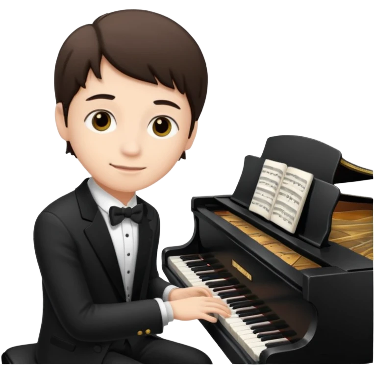 Luthier young pianist  emoji