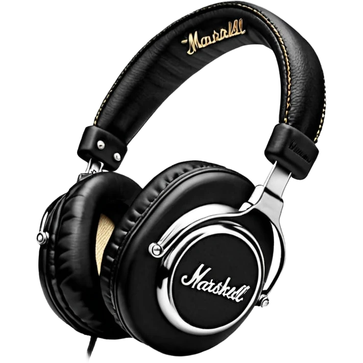  накладных наушников в стиле Marshall.

Узнаваемая форма чашек Marshall, аккуратные швы, мягкие амбушюры, прочное оголовье.
Логотип Marshall на чашках, выполненный в фирменном стиле.

 emoji