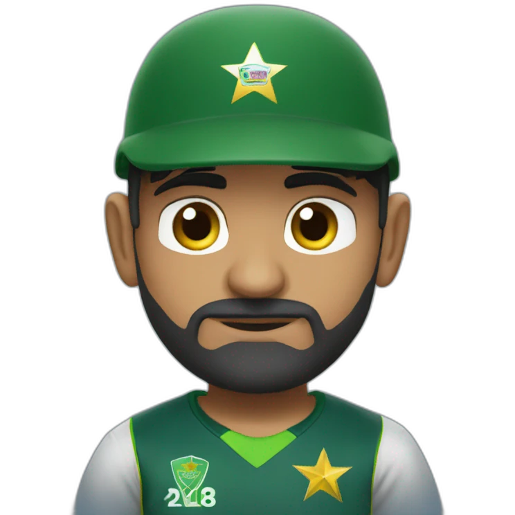 babar azam emoji