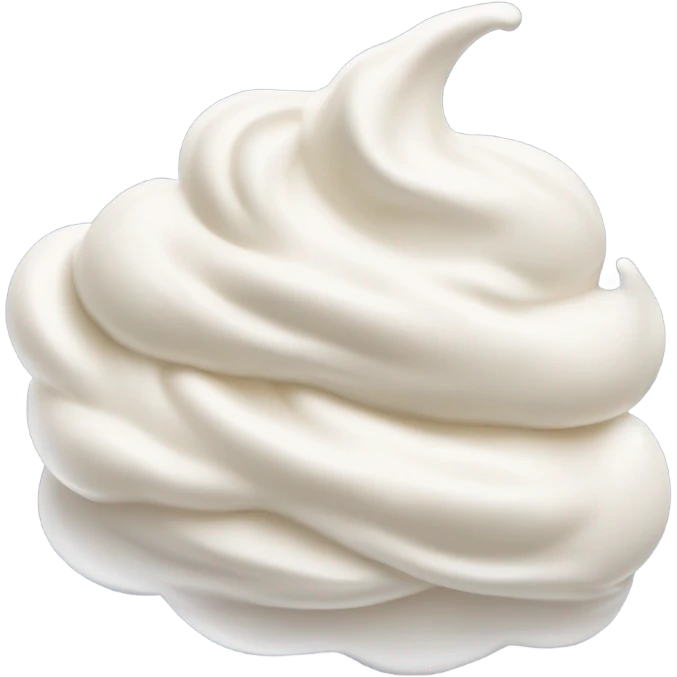 chantilly cream spray emoji