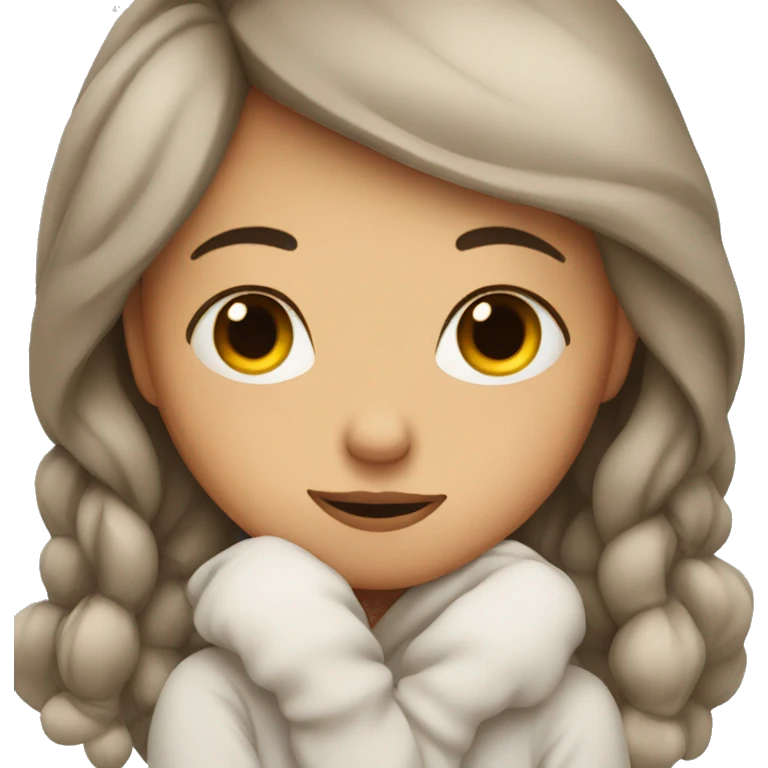 Sleepy girl  emoji