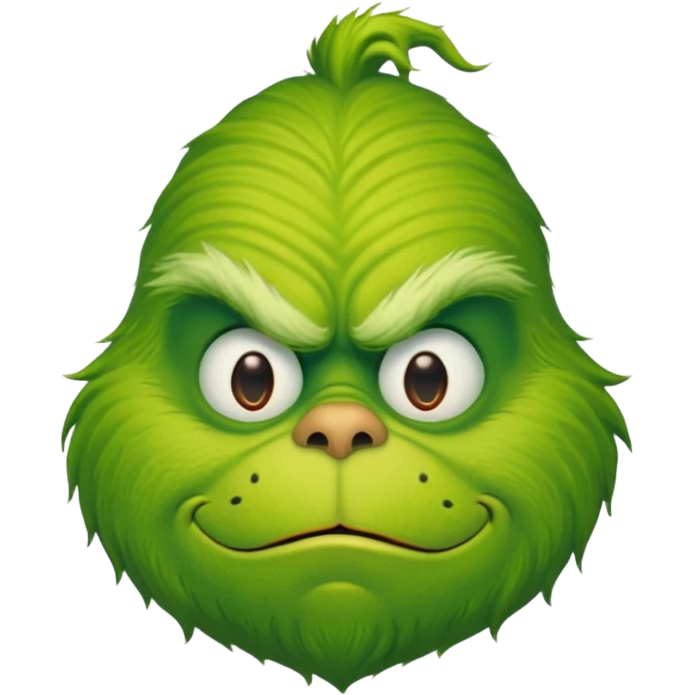 The grinch emoji