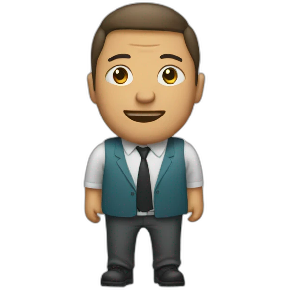 Man under a bus emoji