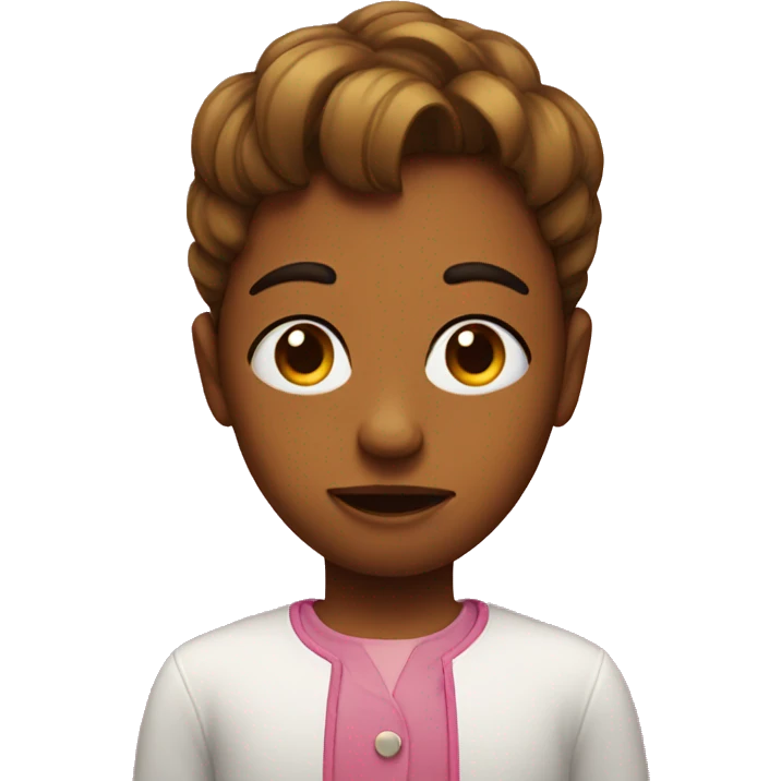 Side eye with hearts emoji