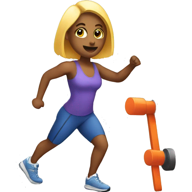 Work out  emoji