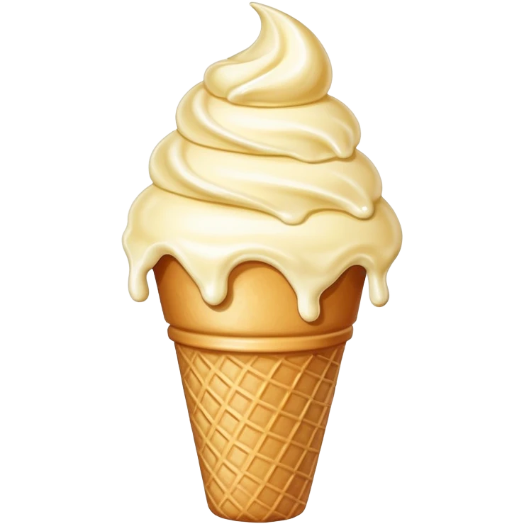 Norsk Krone-iskrem emoji
