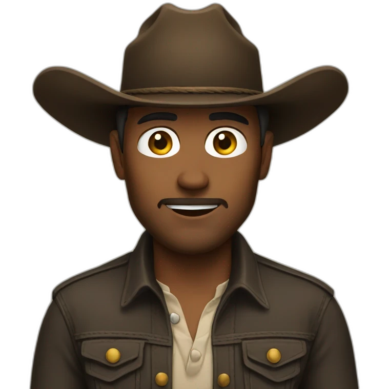 Western guy emoji