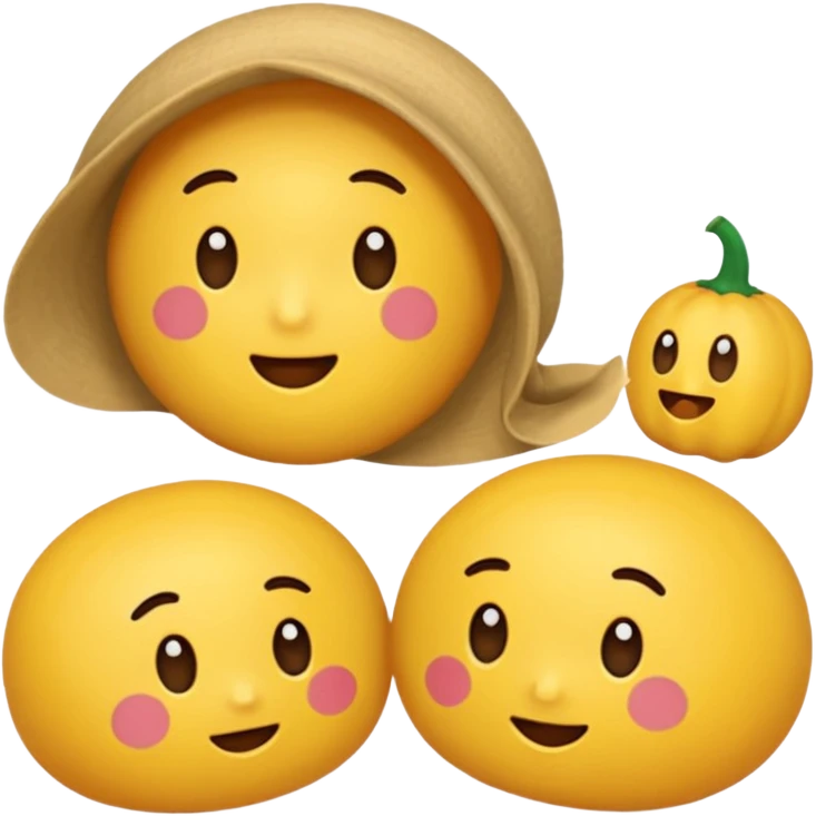 회사, 맥주, 친구, 음식, 하트, 물음표, 노트북, 책, 사원증 emoji