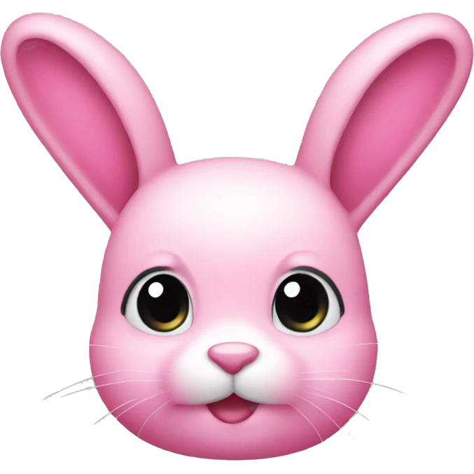 pink bunny  emoji