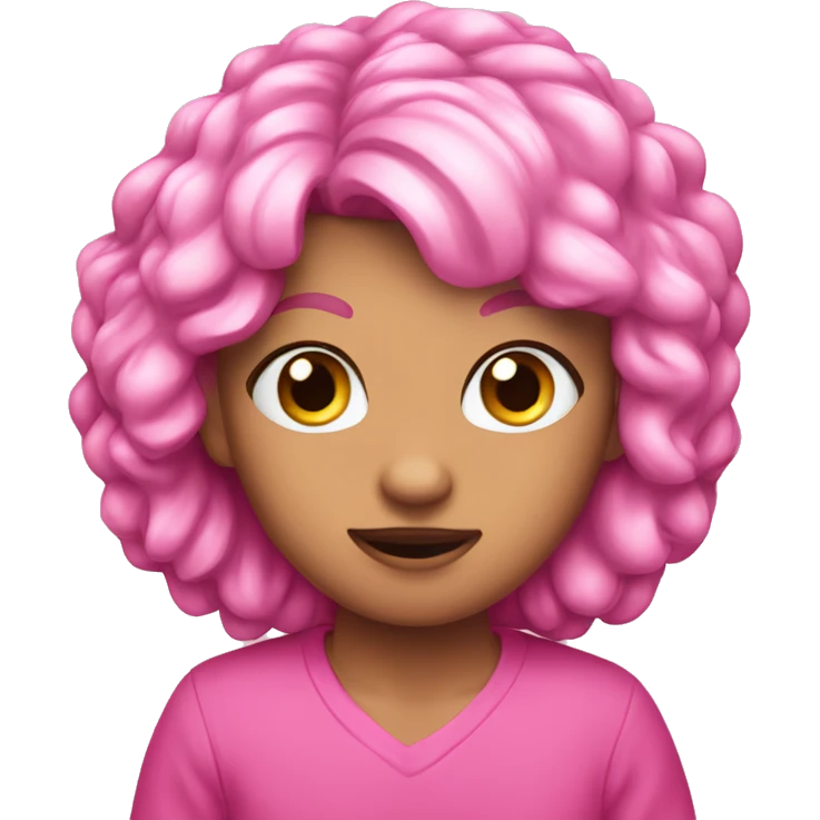 Pink lepord emoji