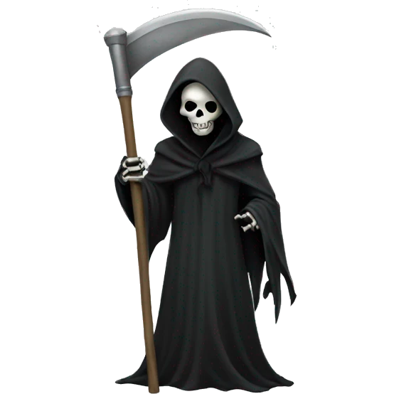 Grim reaper emoji