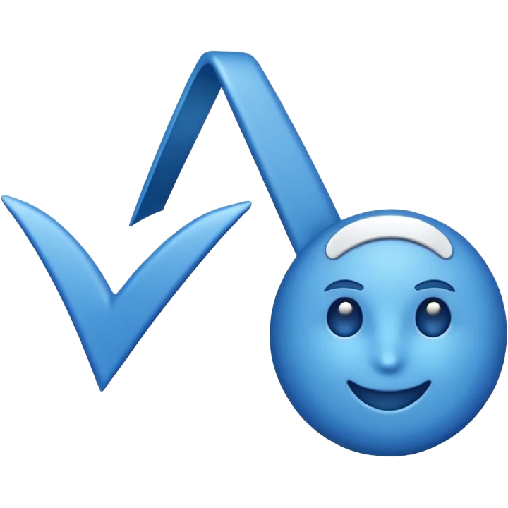 I want an meta varified blue tick emoji normal tick emoji