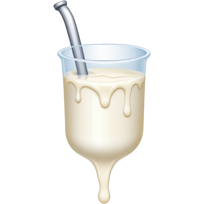 P.e.n.i.s dripping milk emoji